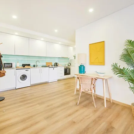 Beachside Modern Flat With Ac, By Timecooler Lägenhet Setúbal