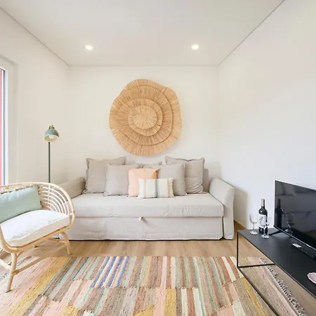 Beachside Modern Flat With Ac, By Timecooler * Setúbal