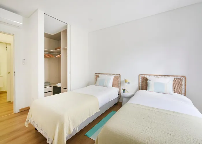 Lejlighed Beachside Modern Flat With Ac, By Timecooler Setúbal