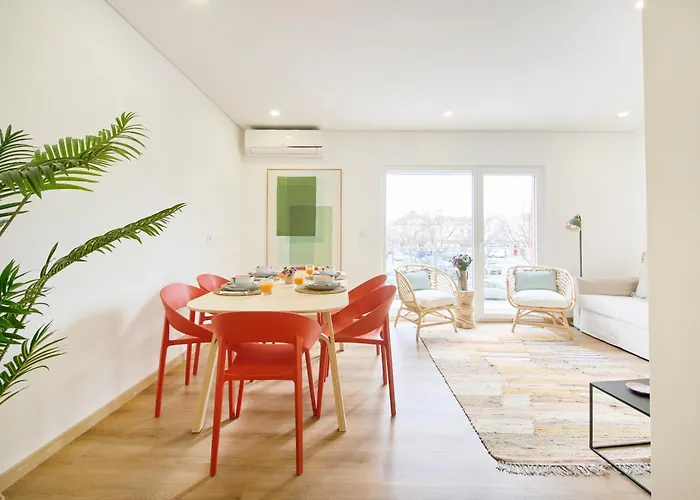 Lejlighed Beachside Modern Flat With Ac, By Timecooler Setúbal